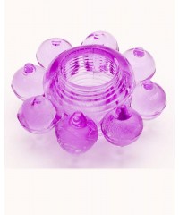Мягкая фиолетовая гелевая насадка