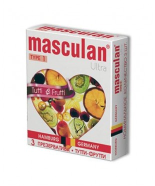 Презервативы Masculan Ultra Tutti-Frutti (3шт)