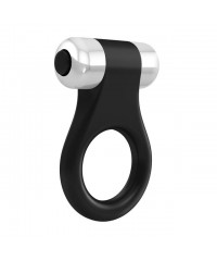 Пластиковое эрекционное кольцо черное «OVO B1»