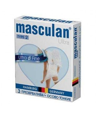 Презервативы особо тонкие «Masculan Ultra» (3шт)