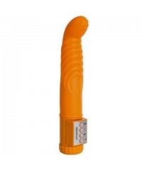 Оранжевый вибратор для стимуляции точки G (18.5 см)