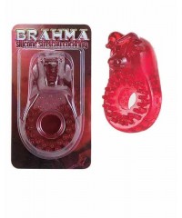 Эрекционное кольцо красное «BRAHMA»