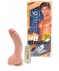 Реалистичный фаллоимитатор «Jeff Stryker» (28 см)