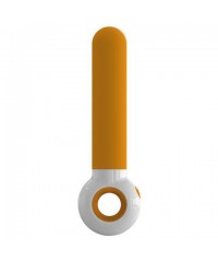 Оранжевый вибратор «O-zone» (12 см)