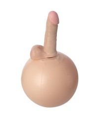 Надувной мяч с насадкой «HARNESS» (17 см)