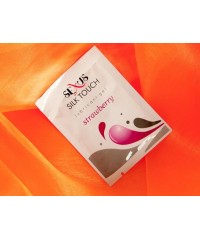 Комплект пробников гель-смазки с ароматом клубники «Silk Touch Stawberry» (50 шт.)