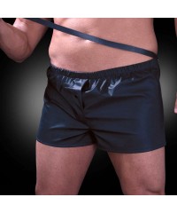 Просторные боксеры из нейлона с поводком «Obedience Boxer» 2XL-3XL