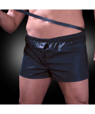 Просторные боксеры из нейлона с поводком «Obedience Boxer» 2XL-3XL