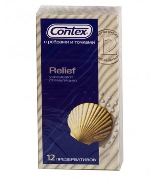 Презервативы «CONTEX Relief» (12 шт)