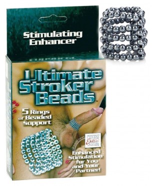 Эрекционное кольцо из бусин «ULTIMATE STROKER BEADS»