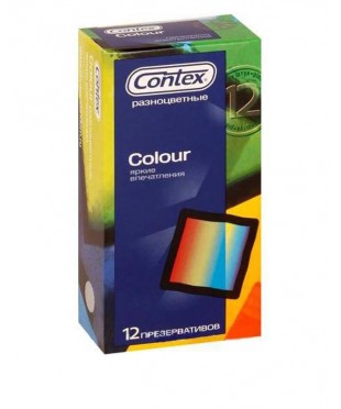 Презервативы «CONTEX Colour» (12 шт)